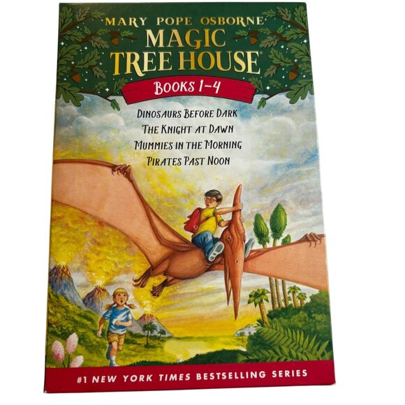 Magic Tree House Books 1-4 Box Set By Mary Pope Osborne - Picture 4 of 4